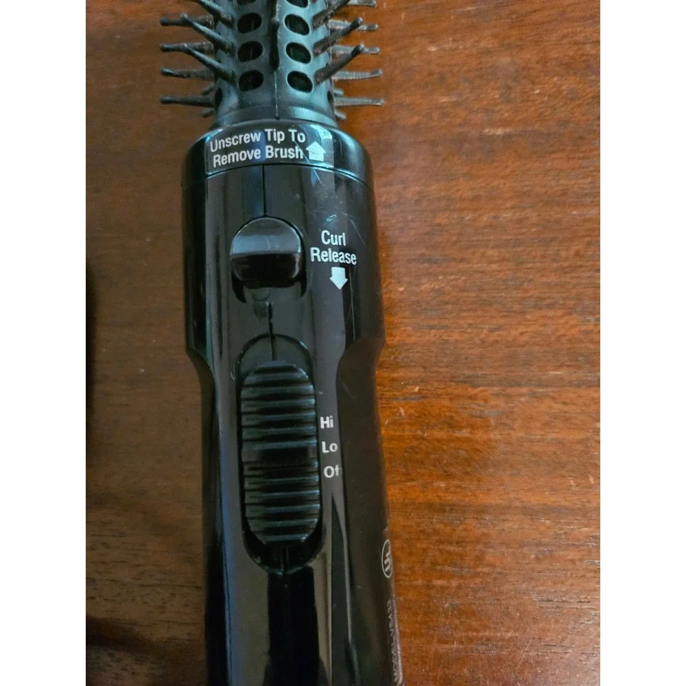 Vidal Sassoon Hot Air Brush Styler Women Black VS433 Curl Release 250W